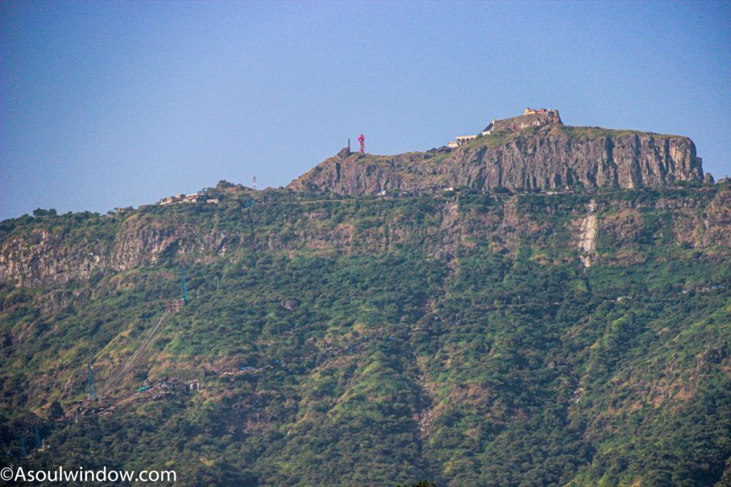 Mahakali Mandir Pavagadh hill view