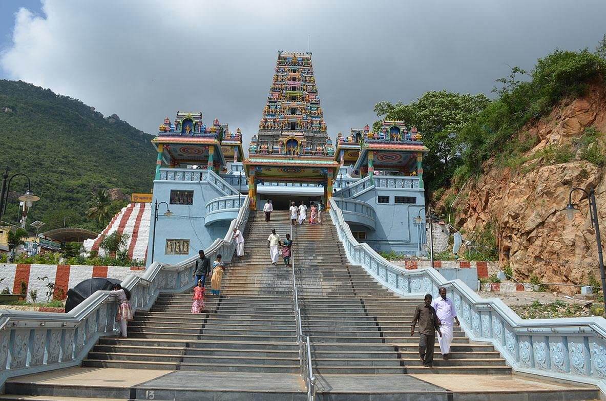 Marudhamalai Temple Hill view