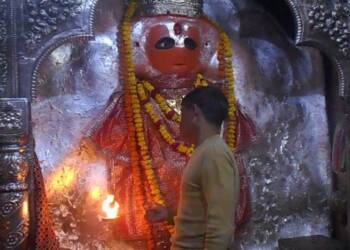 Panki Hanuman Mandir darshan