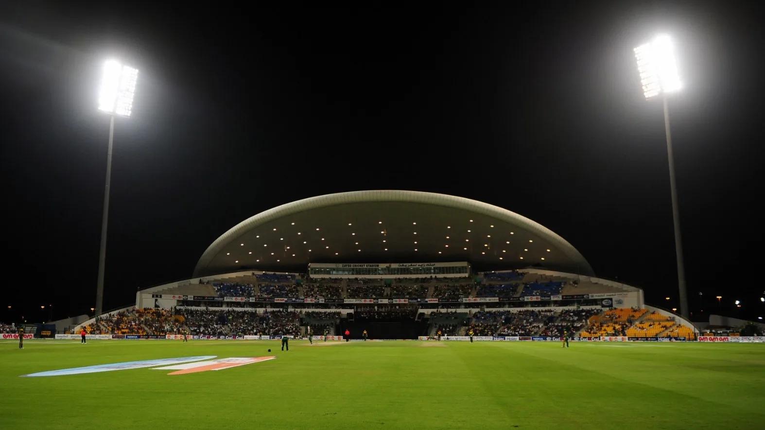 Sheikh Zayed Stadium Abu Dhabi pitch