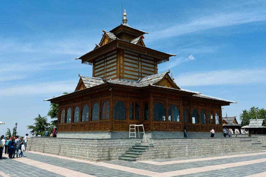 Tara Devi Temple view large