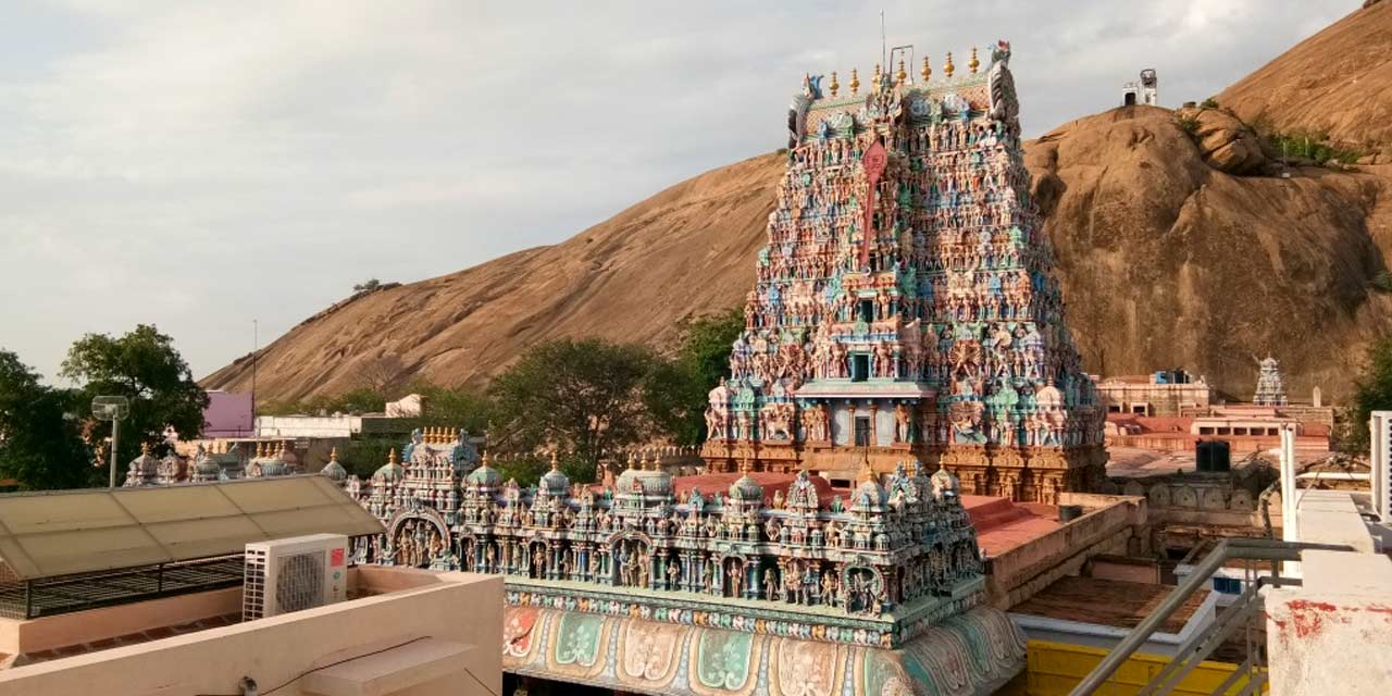 Thiruparankundram Temple Hill view