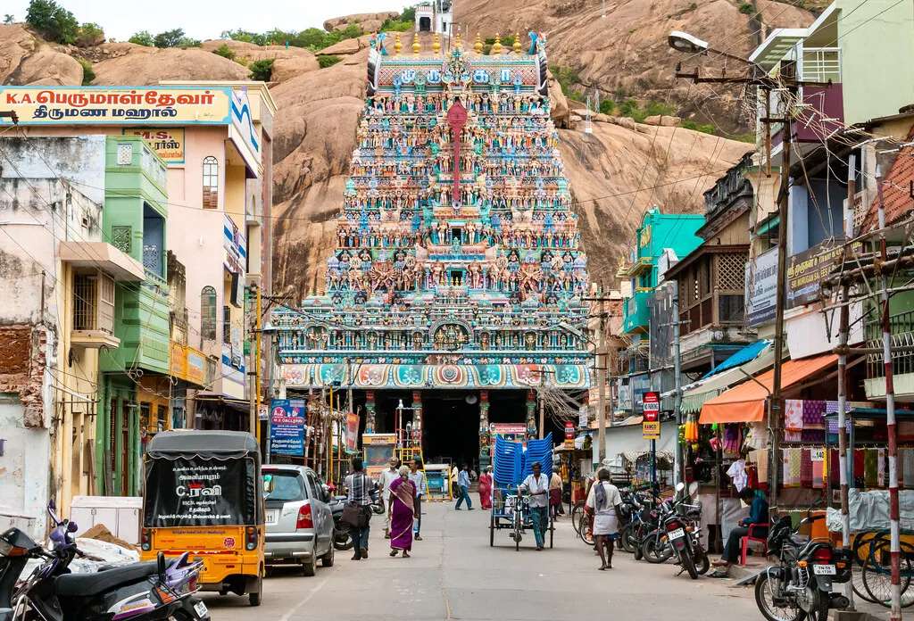 Thiruparankundram Temple Entrance 