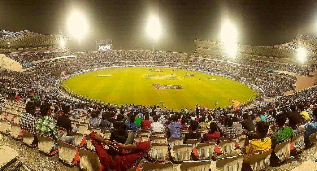 Uppal Cricket stadium India match