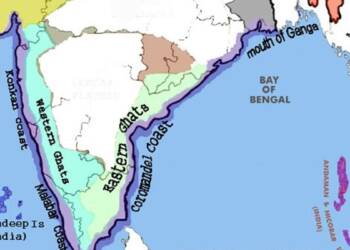 western Ghats and eastern Ghats