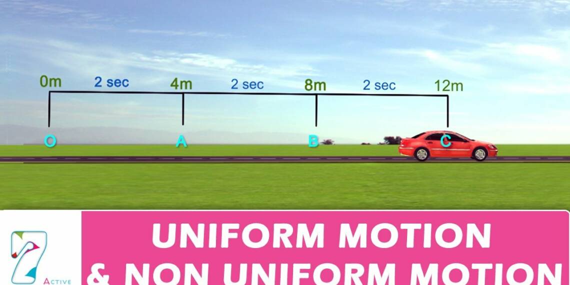 non uniform motion