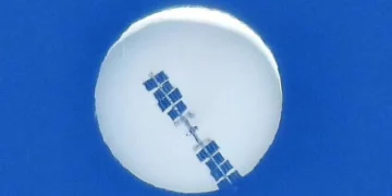 Balloon over Latin America