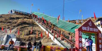 Baba Harbhajan Singh Mandir entry gate