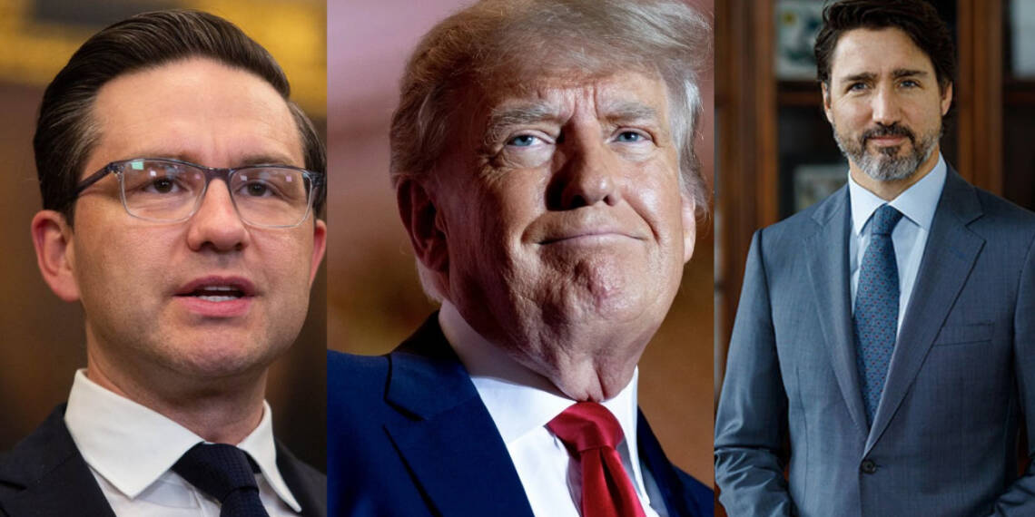 Trudeau unknowingly promotes Canada’s Trump to America’s Trump. Thanks!!