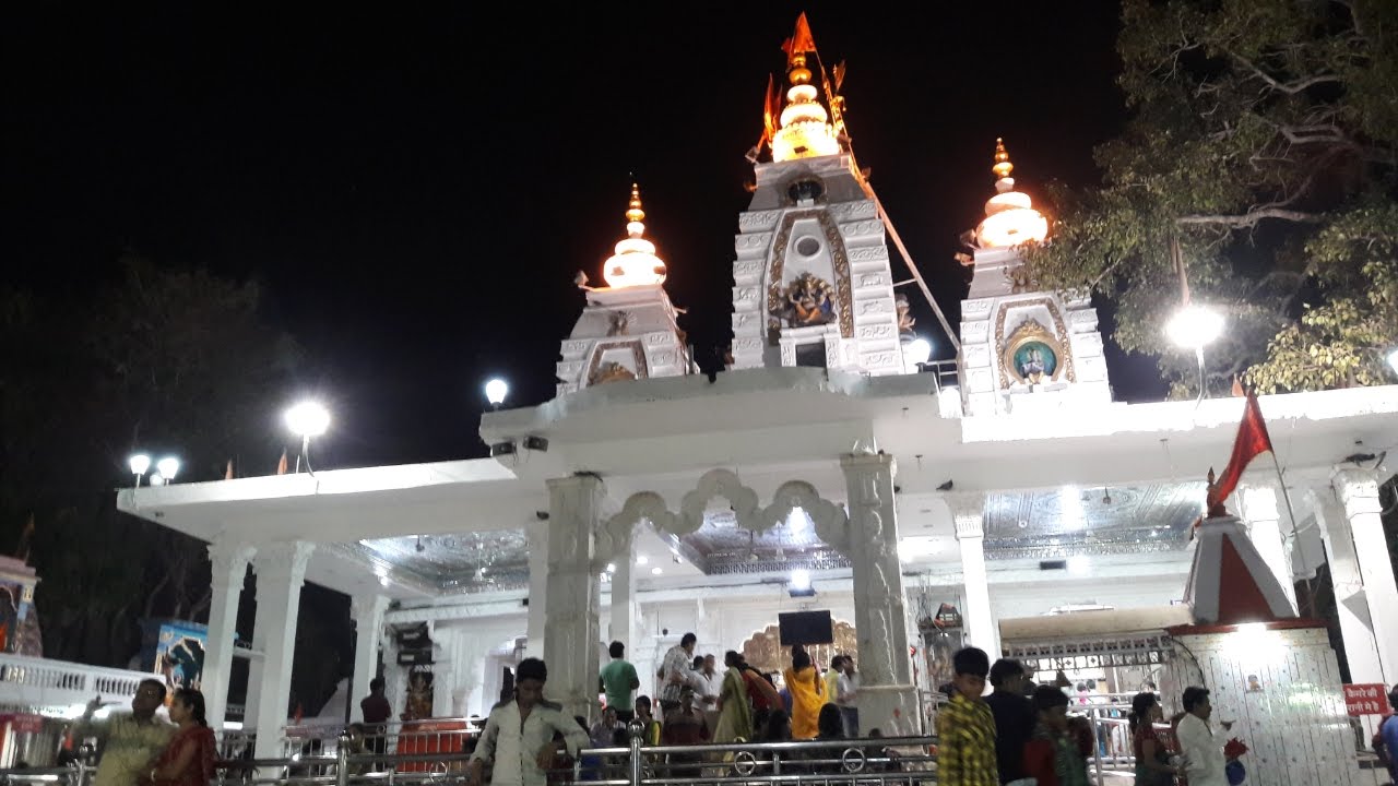 Khajrana Ganesh Mandir night view 