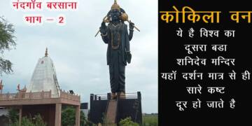 Kosi Kalan Shani Mandir IDOL