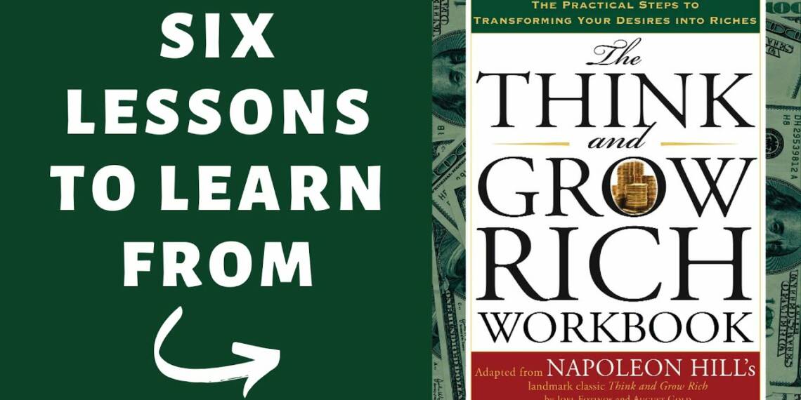 Lessons from thinks and grow rich book