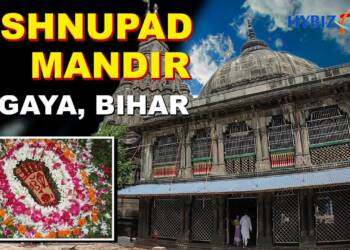 Vishnupad Vishnu Mandir entrance