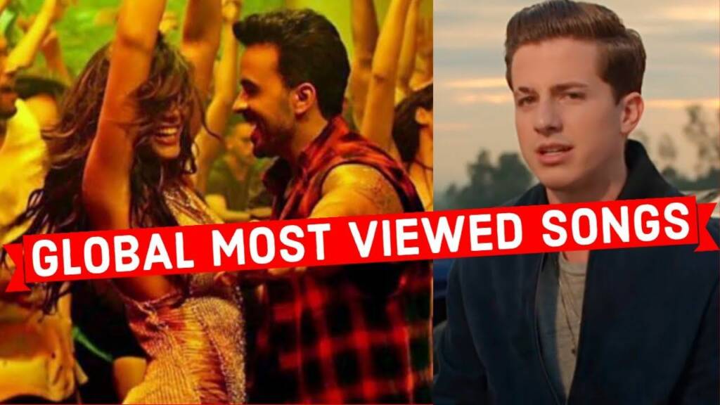most viewed songs of all time on YouTube