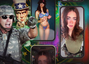 The west is cat fishing its soldiers