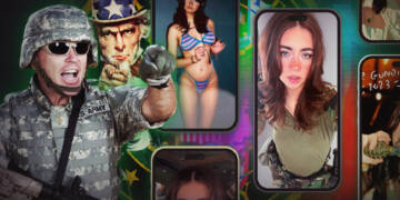 The west is cat fishing its soldiers