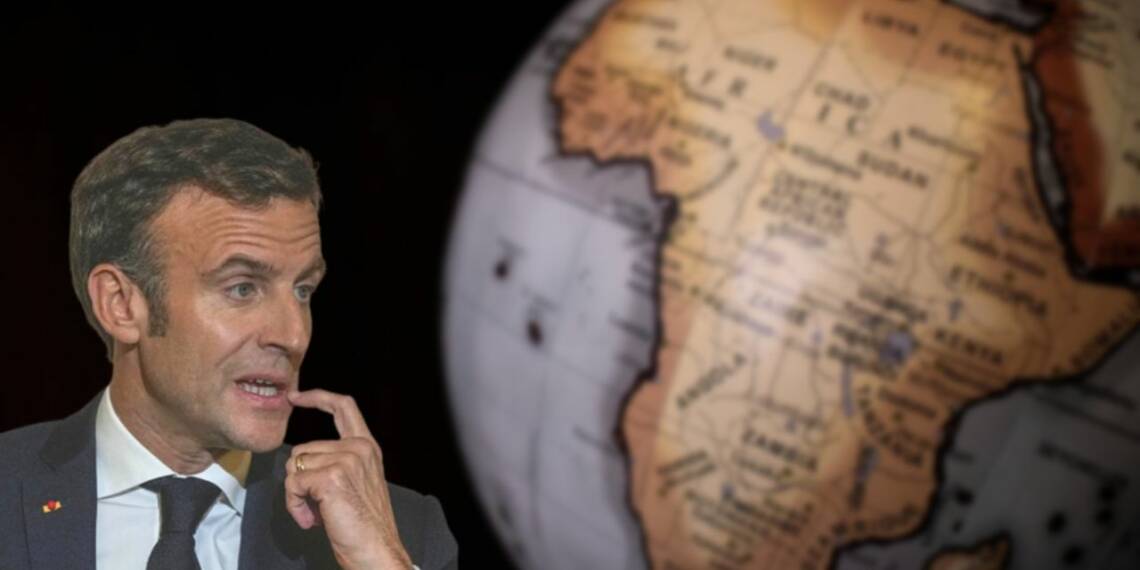 Macron won’t let go off Africa so easily, he is love sick