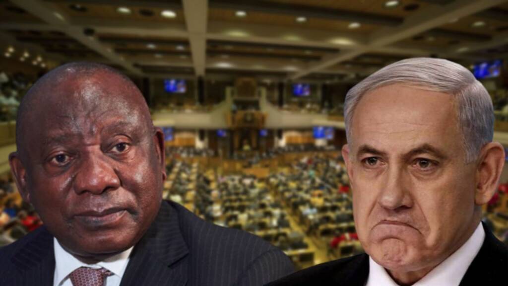 South Africa slams Israel 