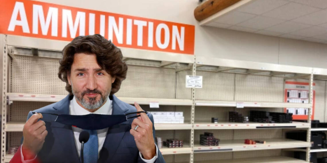 Sorry, Not Sorry: Trudeau Leaves Canada Without Bullets