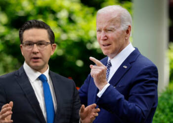 Joe Biden is getting lovesick for Pierre Poilievre