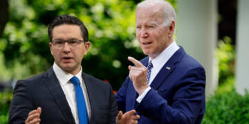 Joe Biden is getting lovesick for Pierre Poilievre