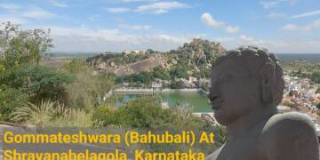 Gomateshwara Bahubali Temple hill view
