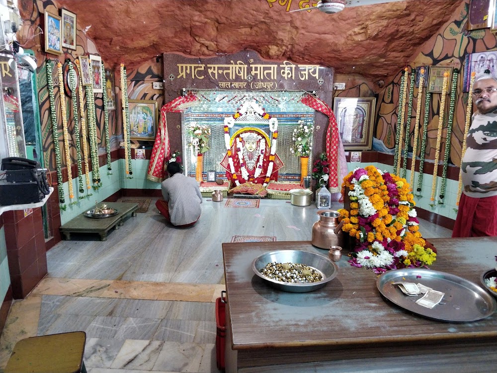 Jodhpur Santoshi Mata Mandir inside view