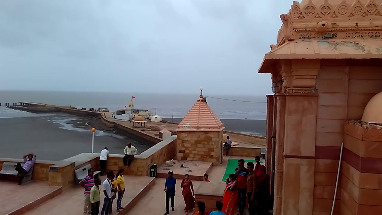 Koteshwar Mahadev Mandir Kutch sea view
