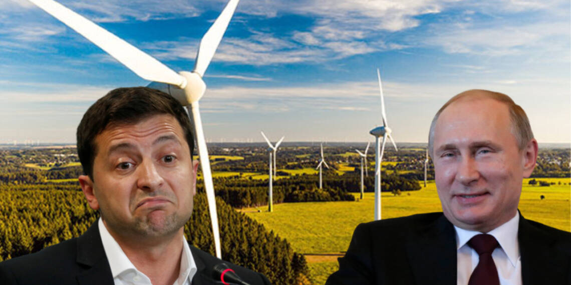 Ukraine is building wind turbines for Russia