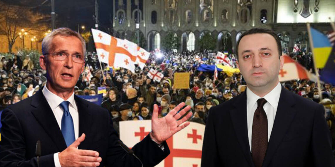 Protests: NATO is pressing Georgia to follow the Ukraine model