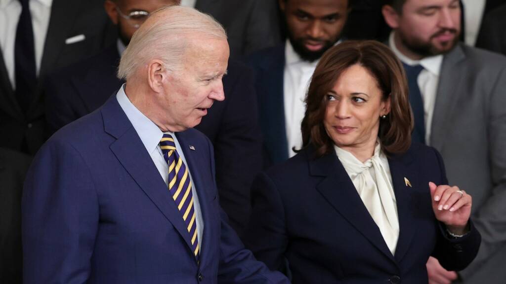 tensions between Biden and Harris