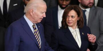 tensions between Biden and Harris