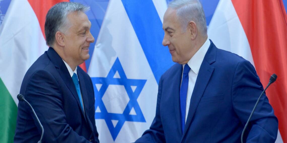 Amidst western isolation, Netanyahu finds a friend in Viktor Orban
