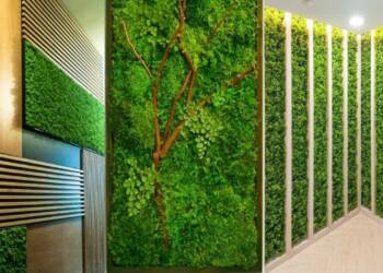 Artificial grass wall design ideas thumbnail
