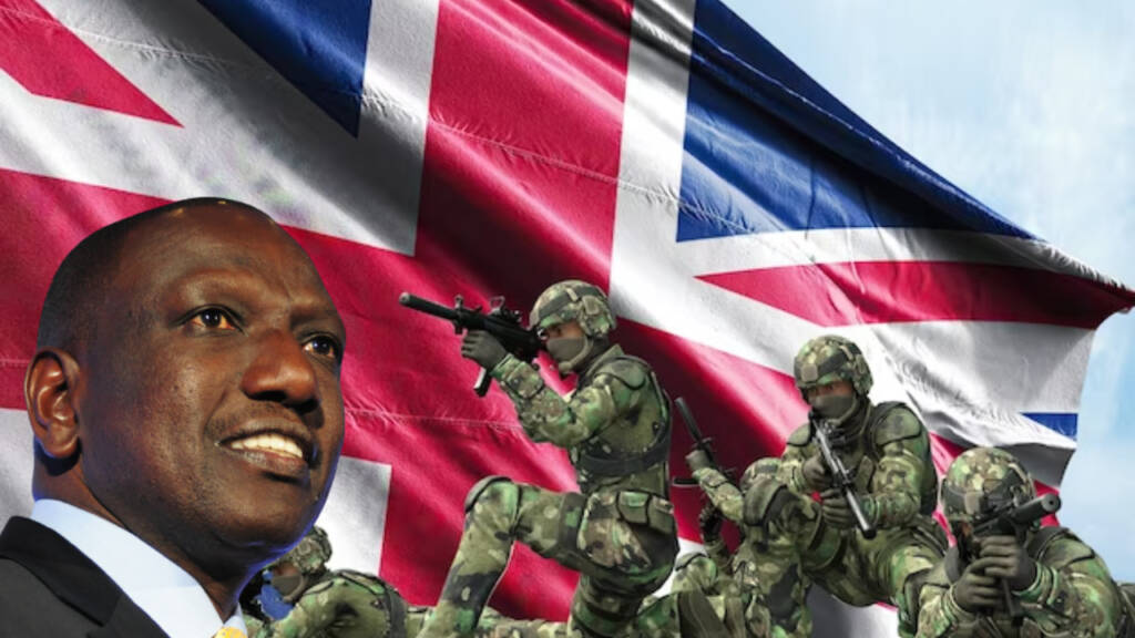 Kenyan British soldiers