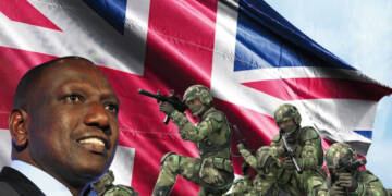 Kenyan British soldiers