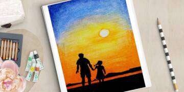 Father daughter drawing ideas thumbnail