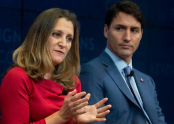 So Justin and Chrystia are sulking in a corner because they aren’t allowed to fix Canadian elections