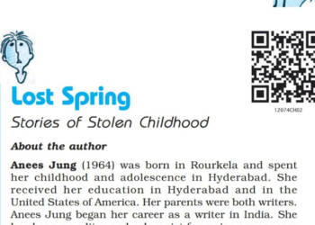 Lost spring class 12 summary