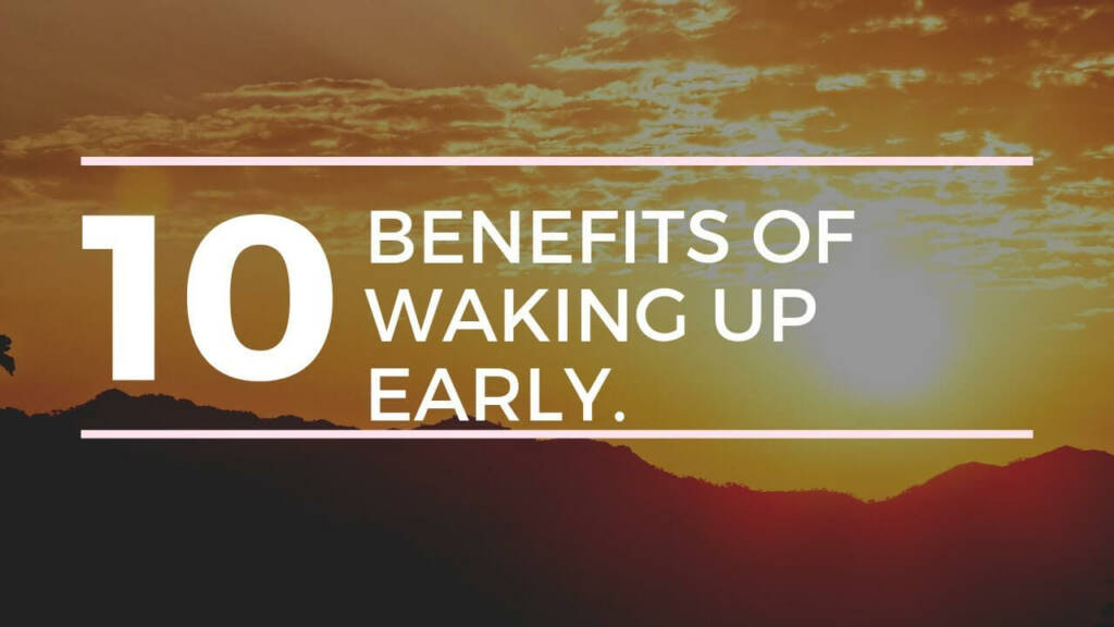 Surprising Benefits of Waking Up Early Thumbnail