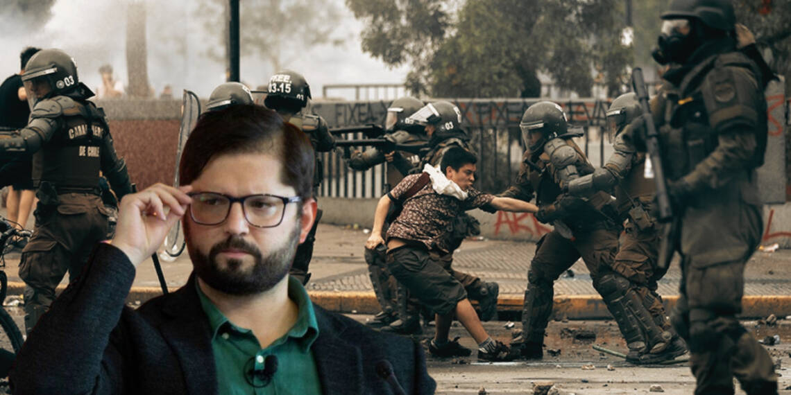 Gabriel Boric preaches about human rights but practices oppression