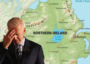 Biden’s attempt at Irish humour falls flat in Northern Ireland