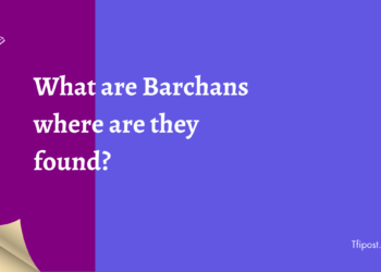 What are barchans where are they found