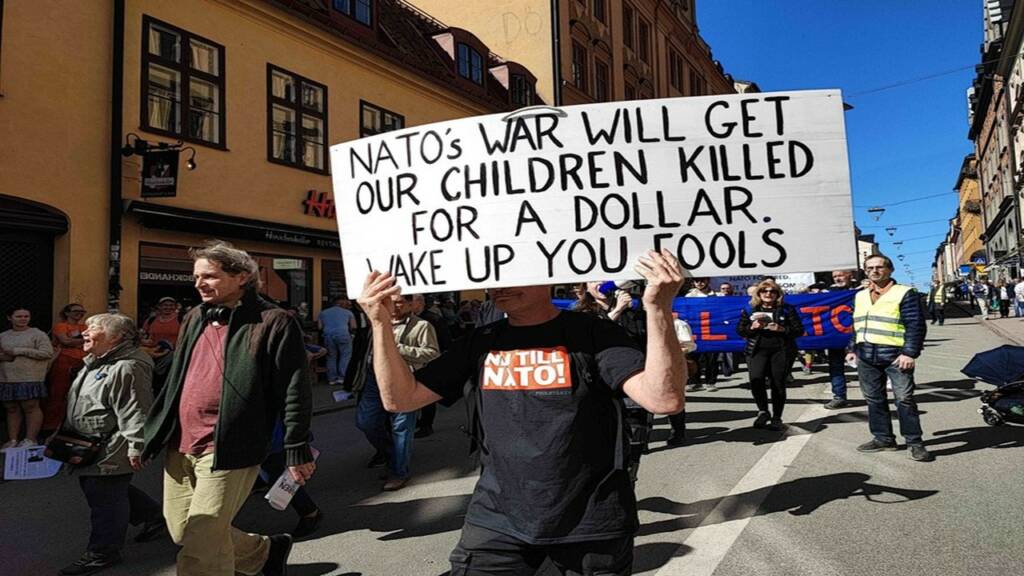 Sweden NATO Protests