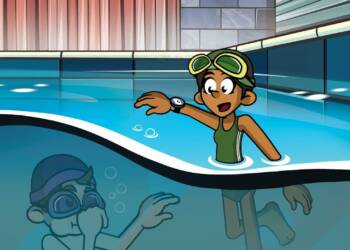 10 Golden rules for swimming poster