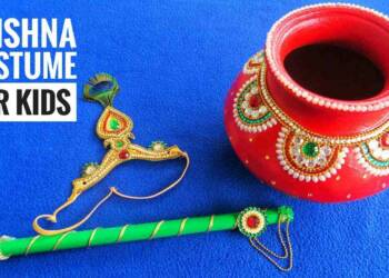 Krishna costume ideas at home poster