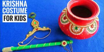 Krishna costume ideas at home poster
