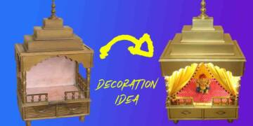 Mandir decoration ideas poster