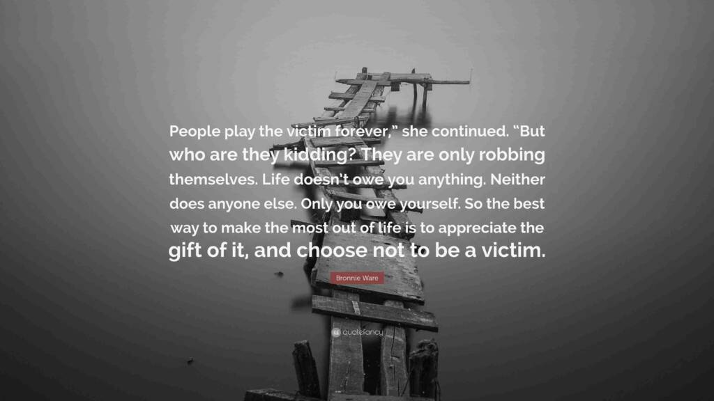 Playing victim quotes and captions