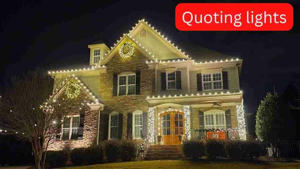 Quotes about Christmas lights poster